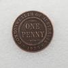 1925 Brass Material, Australian Coins, Brass Antique, Foreign Silver Dollars, Antique Crafts