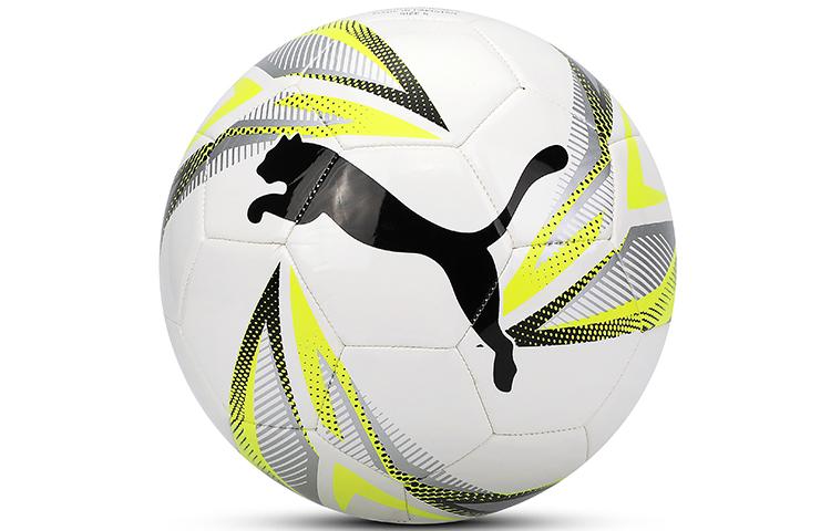 PUMA Size 5 Soccer Ball Pu Machine Stitched Soccer Ball Unisex White 083292-11 Size 5 Ball