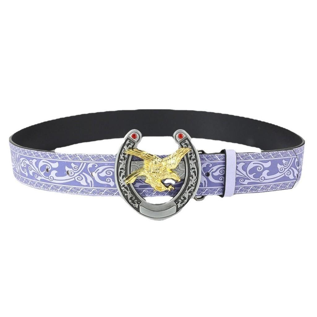 

Дизайнерский модный кожаный ремень для мужчин с дерзкой и экзотической печатью на талии 115cm