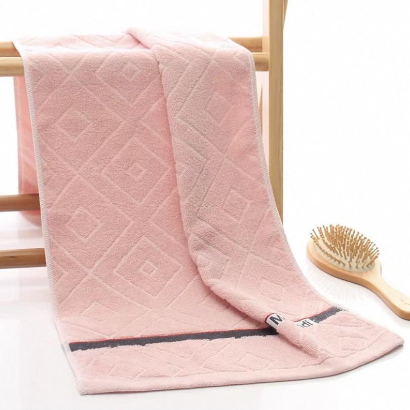 Soft Pure Cotton Lint-Free Face Towel - Absorbent Jacquard Design for Adults