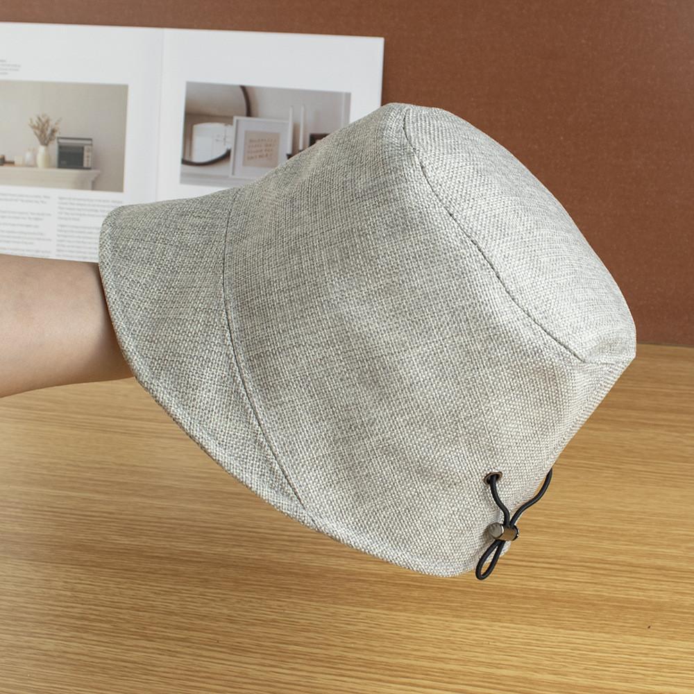 Casual Summer Bucket Hat With Breathable Fabric And Sun Protection For Women