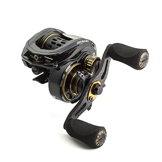 AbuGarcia REVO ALC BF7-L Left Handle Baitcasting Reel, Bait Finesse, Lightweight and Compact