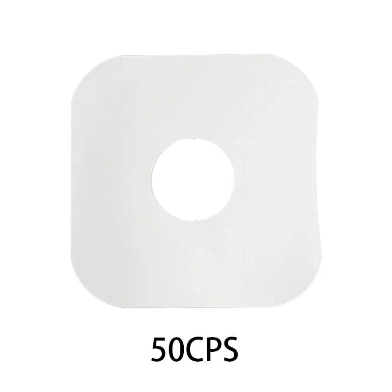 30/50PCS 12inch Vinyl Record Protection Bag White Filmless Rounded Corners Kraft Paper Bag LP Album Protector with Hole