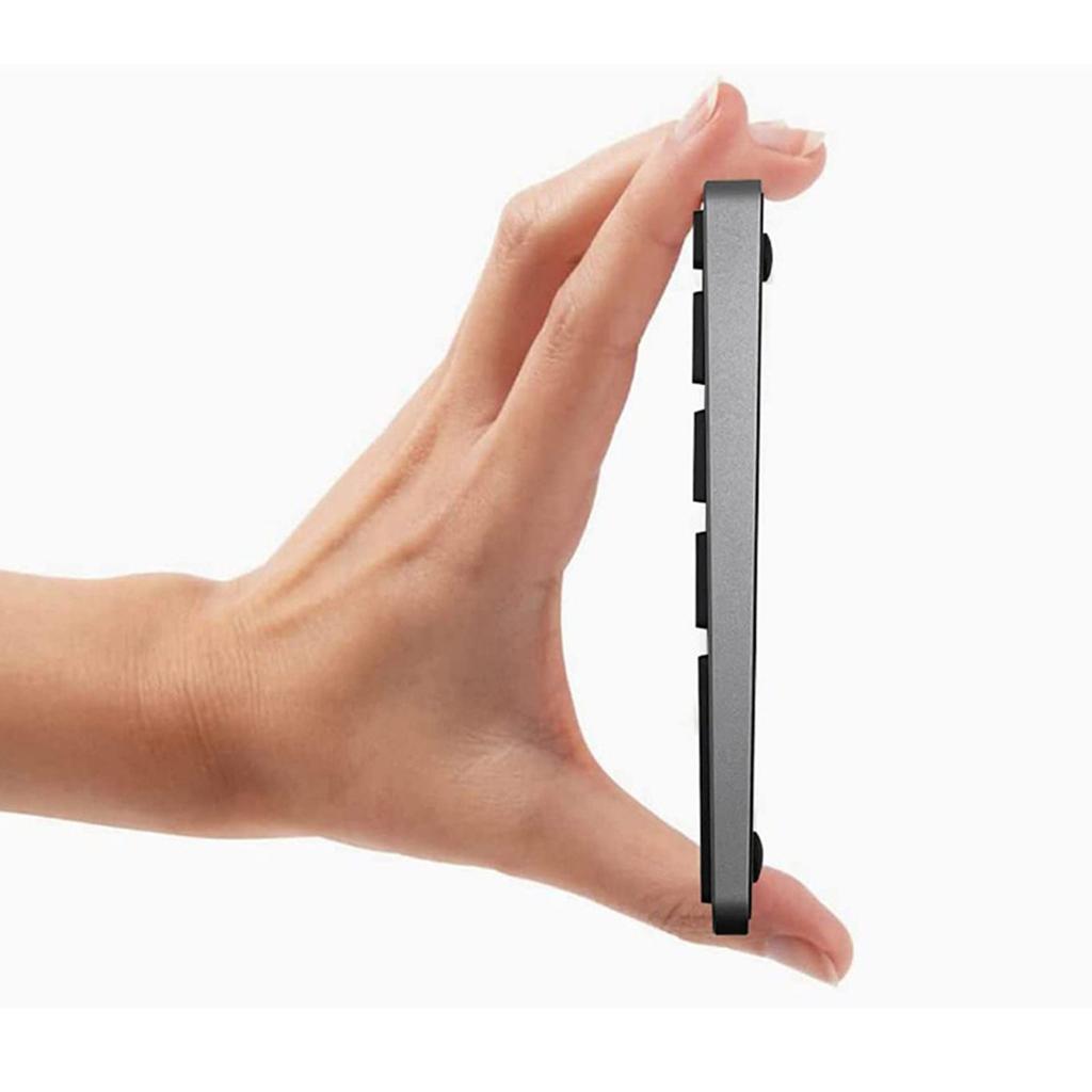 35 Key Numeric Keypad, Wireless Bluetooth -mode Numeric Keypad, Mute, Compatible With Mobile Phones And Computers