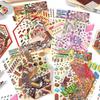 1Set Cartoon 3D Landscape Stickers Pocket Cabin Scene Stacking Pasting Stickers Diy Decoration Stickers Festival Birthday Gifts