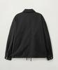 Satur Theo Nylon Blend Coach Jacket Black