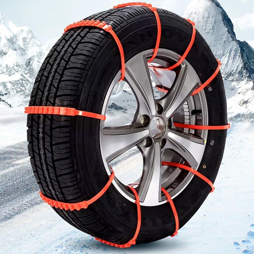10PCS Car Plastic Anti-slip Chain Tire Anti-slip Ties Snow Mud Emergency Anti-slip Chain For Cars Universal Lockout Artifact