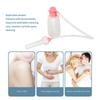 Vaginal Douche Cleaner Reusable Manual Pressure Clean Female Vaginal Cleaner for Daily Care 350ml Pink