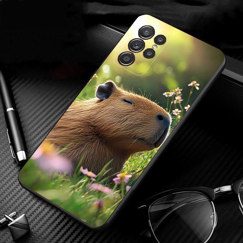 

Animal Capybara Phone Case For Samsung Galaxy S25 S24 S23 S22 S21 Ultra S24 S23 S22 S21 S25 Plus S24 S20 FE S24 FE