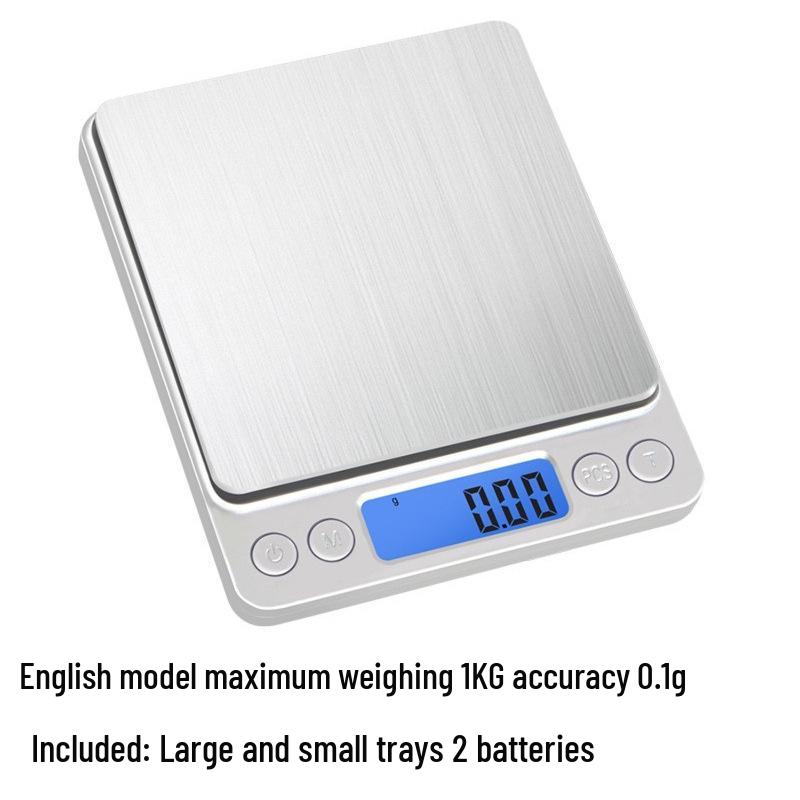 Rechargeable Stainless Steel Kitchen Food Gram Scale