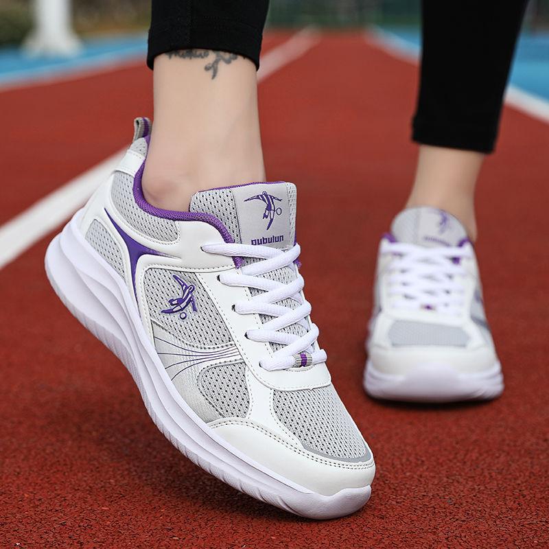 Joni Danlai brand women's shoes sports shoes spring versatile breathable mesh ultra-light running shoes non-slip travel shoes