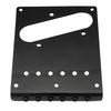Musiclily Pro 10.8mm Telecaster Bridge with 6-Way Saddles for TL Electric Guitars, Black