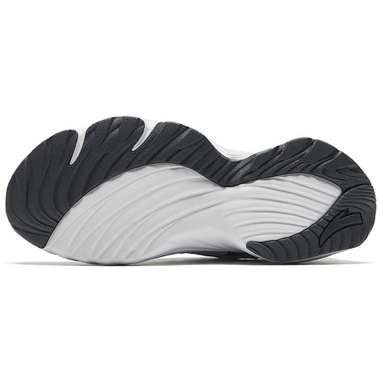 Anta Bear Shoes Trendy Thick Sole Height Increasing Lightweight Low Top Casual Shoes Women Casual Shoes Gray Silver 922438809-1