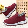 Winter Women's Plus-Size Outdoor Ankle Boots Warm and Comfortable Casual Shoes
