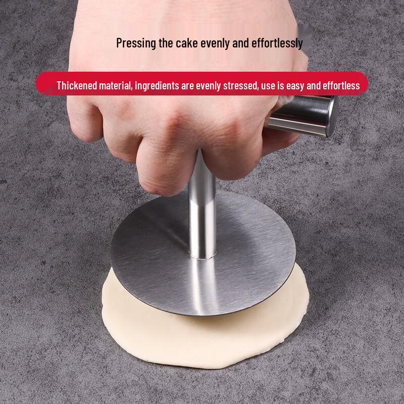 Fumede Edelstahl Hamburgerpresse