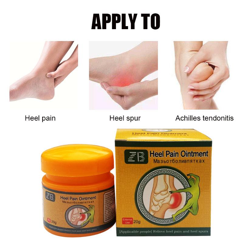 ZB Heel Pain Cream Foot Joints Herbal Achilles Foot Care Ointment 20g