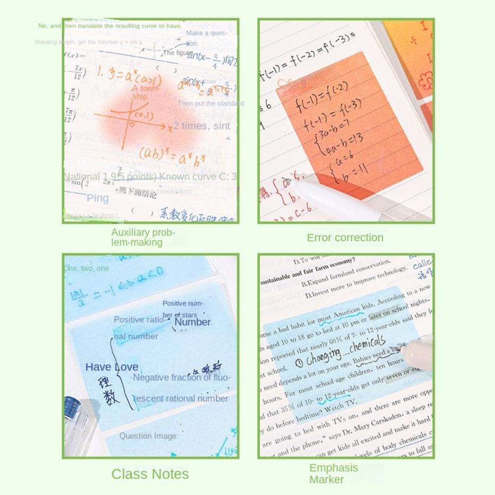 105 Sheets Cartoon Sticky Notes Pull Out Design Message Stickers  Office School Supplies Stationery