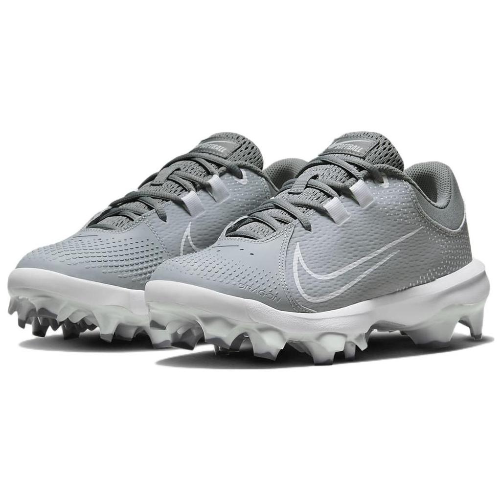 Nike Hyperdiamond 4 Pro MCS Wolfsgrau Weiß Damen Sneaker Cool-Grau Rein-Platin DC8990-012