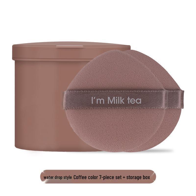 Pineapple Pie BB Cream Sponge Puff & Cushion: Non-Absorbing Makeup Tool with Wet/Dry Loose Powder Application.