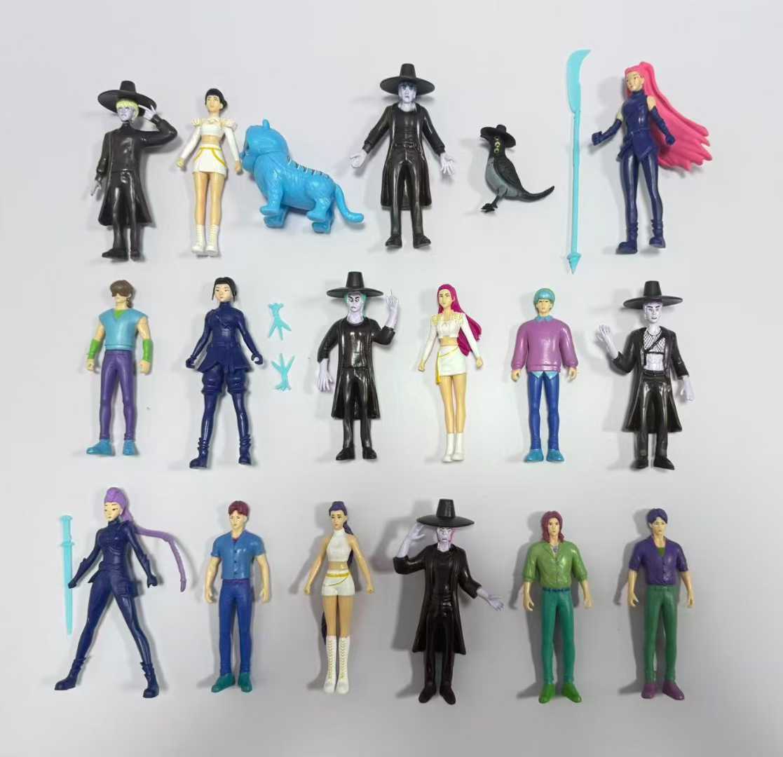 

Kpop Demon Hunters Anime Figure Playthings Adorable PVC Movable Joints Action Figure Model Dolls Children Birth Date Decoration Toy Gifts