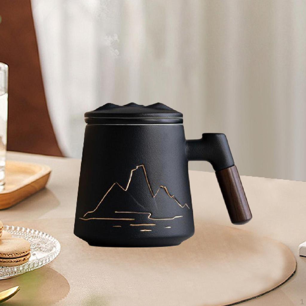 Ceramic Tea Cup Coffee Milk Mug Porcelain Morning for Garden Hotel