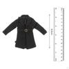 1/12 Figure Long Trench Coat with Belt for 6inch Action Figures