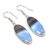 Natural Owhyee Opal Gemstone 925 Sterling Silver Jewelry Earring 1.89" AEE-10968