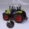 1:32 Aliaj Tractoare Agricole Jucării Modele Mașină Turnată Sub Presiune cu Lumină Sunet Vehicul Miniatură Alunecă Înainte Model Tractor Ornament