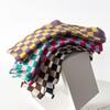 Szechuanpfeffer Damen Kniehohe Karosocken - Herbst/Winter Trendige Mode