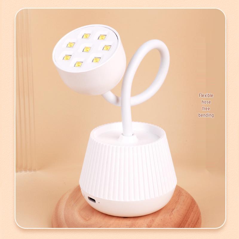 Rechargeable UV Nail Lamp Lotus Dryer for Press-On Nails 005