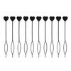 10 Pcs Plastic Ponytail Maker Quick Hair Beader Tool Set For Easy Braiding And Styling For Women And Girls