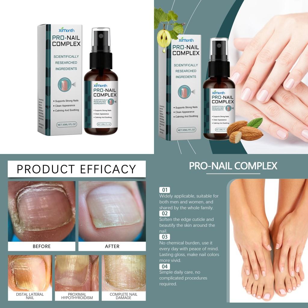 Ximonth Spray Soin des Ongles Formule Hydratante Pour des Ongles et des Cuticules Sains et Lisses