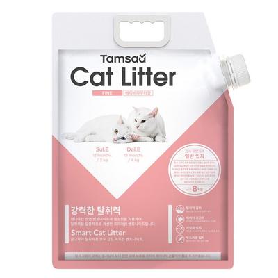 Exploration Katzenstreu, reguläre Körnung, Babypuderduft, 8,1 l, Babypuderduft, 1 Einheit, koreanisches Haustiershampoo