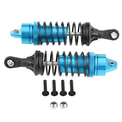 2pcs RC Aluminium Alloy 100mm Front Shock Absorber for Traxxax Slash 4x4 1 10 Car