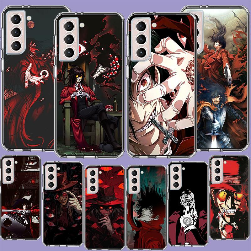 Alucard Helsing Phone Case For Samsung A12 A13 A22 A23 A32 A33 A52 A53 A72 A73 Galaxy A03S A02S A70 A50 A71 A51 A41 A40 A31 A21S