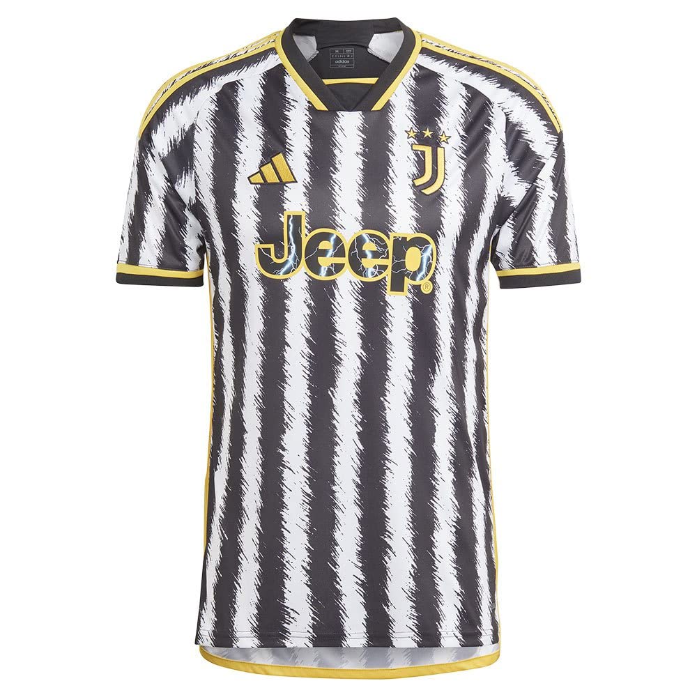 Adidas Juventus Home Replica Size XL Jersey, Black/White,