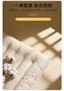 Cotton and Linen Neck Protection Helps Sleep, Short and Thin Cotton Fiber Composite Pillow Core Pillow