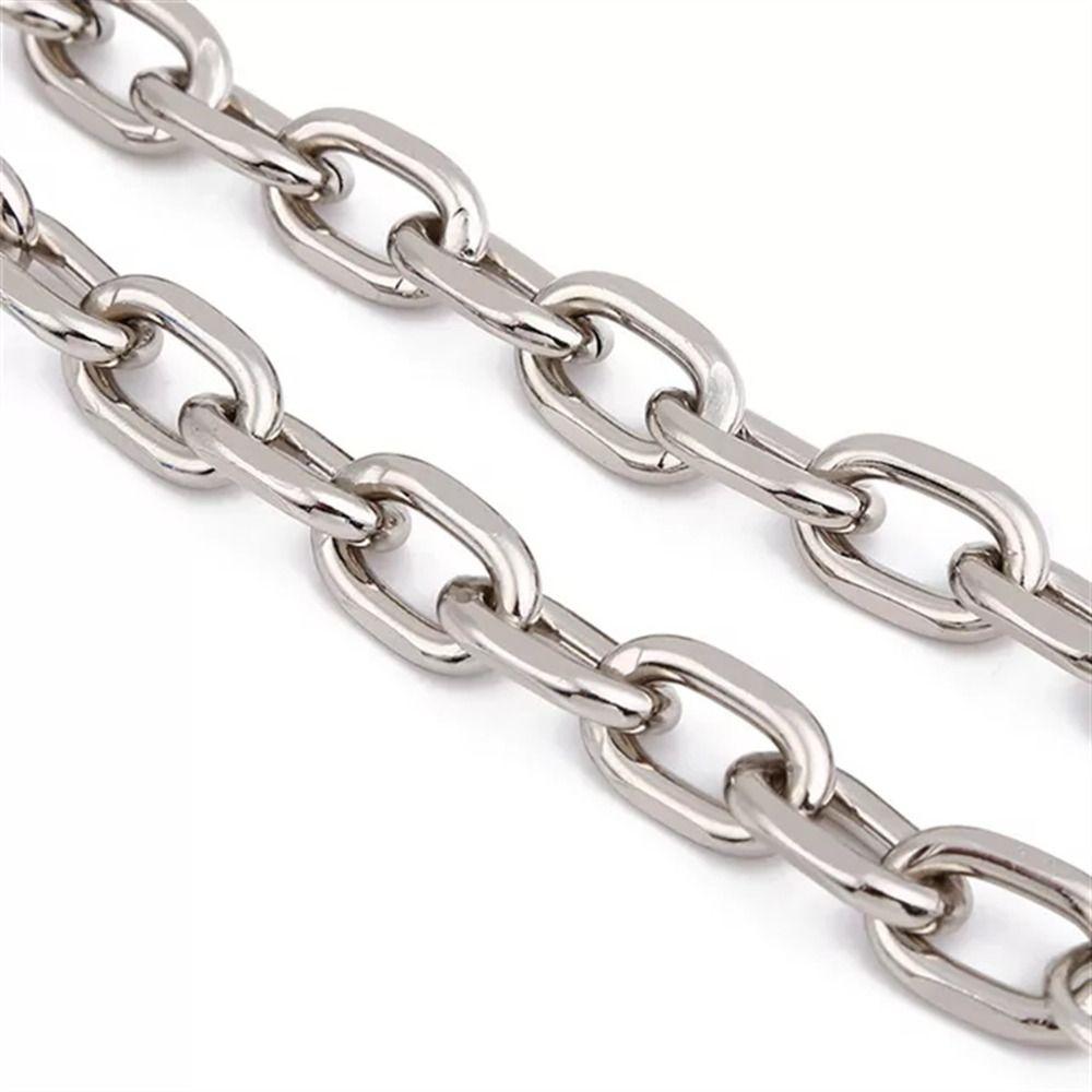 Rock Style Single Strands Pants KeyChain Big Ring Metal Link Wallet Chain Punk Biker Chain Street Wear