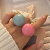 Vintage Emaille Tropfglasur Bunt Große Runde Kugel Klobig Offene Ringe für Damen Übertriebener Modischer Süßer Finger Schmuck Geschenke