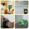 MELLWIN Professional 16 Lines 4D Laser Level with APP Remote Control – 360° Horizontal & Vertical Self-Leveling Green Beam Laser Tool