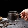 Transparent Coffee Mug 200ml Espresso Cup Drinkware Double Wall Glass  Cocktail Vodka