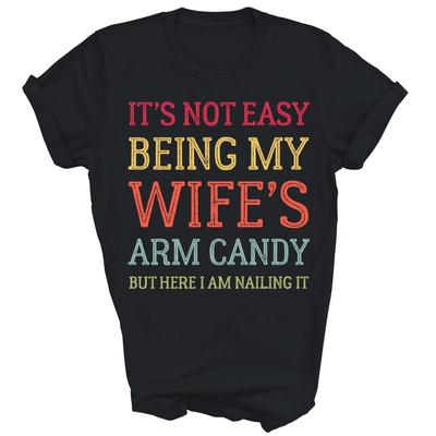 Es ist nicht einfach, der Schmuckehemann meiner Frau zu sein Unisex Shirt Geschenk