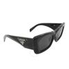 Prada Dark Grey Cat Eye Ladies Sunglasses Pr 13zsf 1ab5s0 52