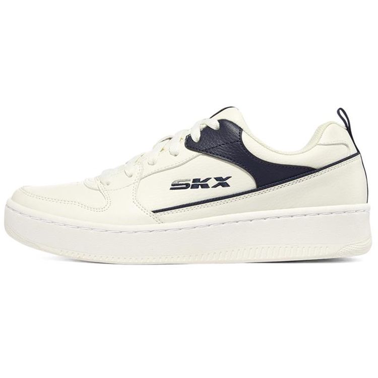 Skechers Sport Court 92 Comfortable Low-Top Sneakers Men sneakers White Blue 894047-WNV 42.5