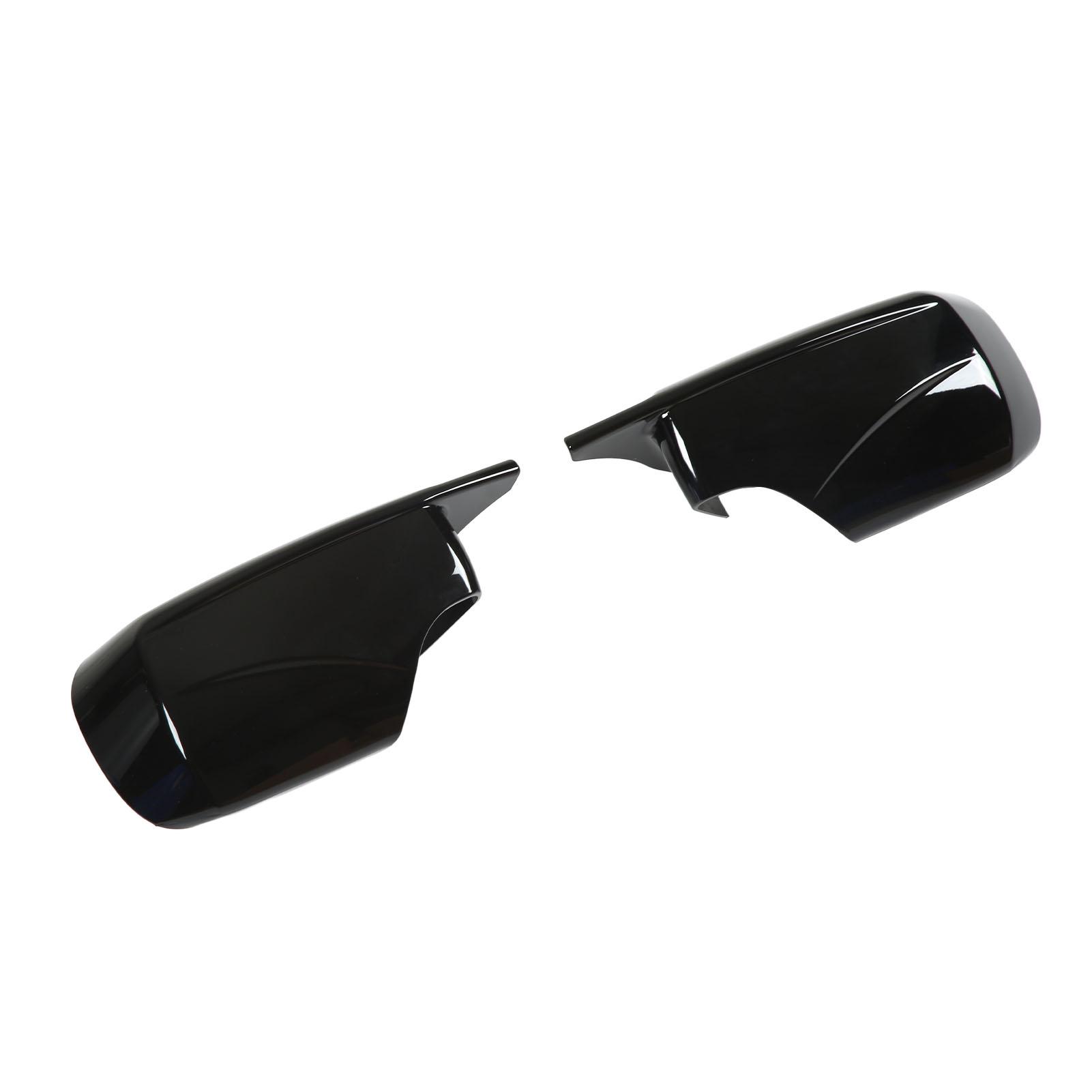 

Крышки зеркал заднего вида в стиле клаксона для левой и правой боковой двери для седана 3 серии E46 1998 года2005 Углерод