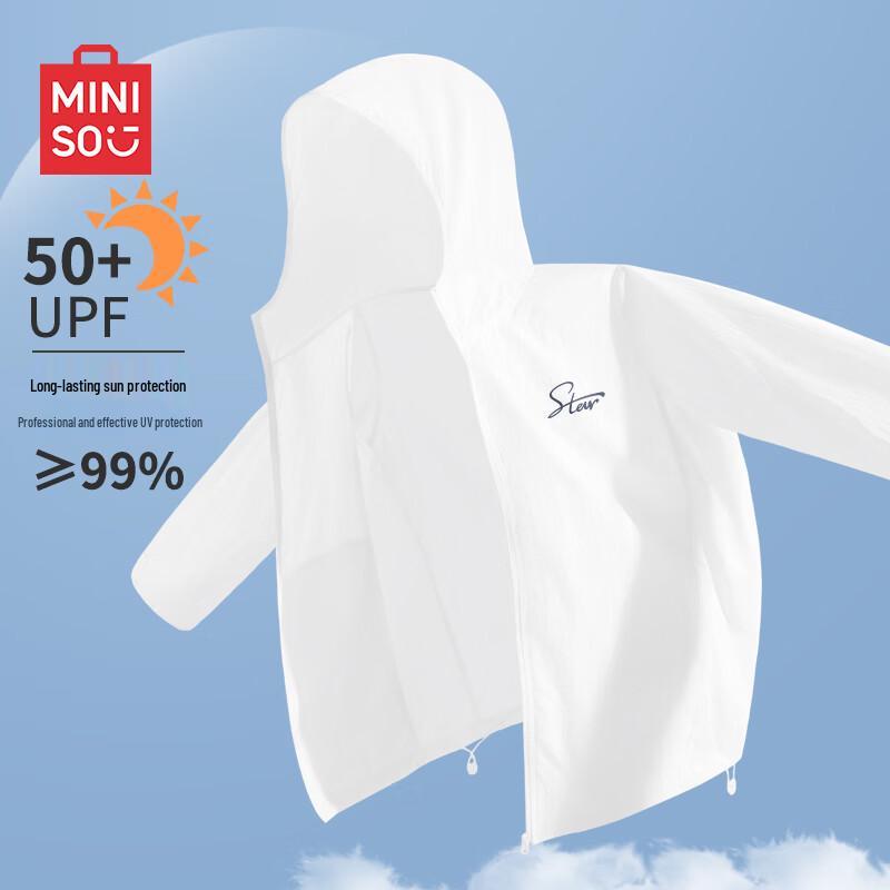 MINISO Men s Hooded Sun Protection Jacket M