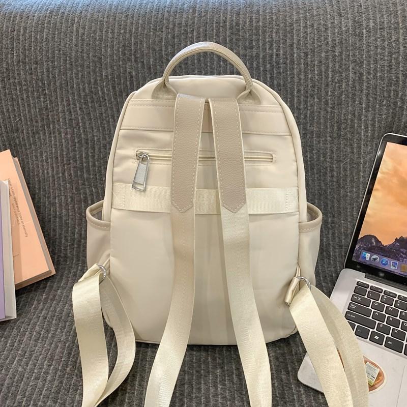 School Bag New Summer Travel Simple Fashion Versatile Backpack Lightweight Niche College Student School Bag Casual Backpack