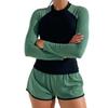 Costume da Bagno Intero Donna Tuta da Gara Surf Subacquea Tankini