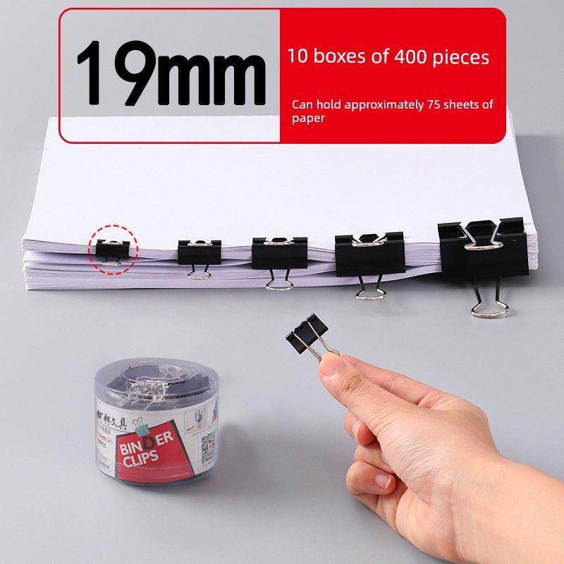 Large and Medium Size Small Size Office Office Supplies Bill Folder Multi-Specification Material Clip Classification Iron Clamp Storage Wholesale