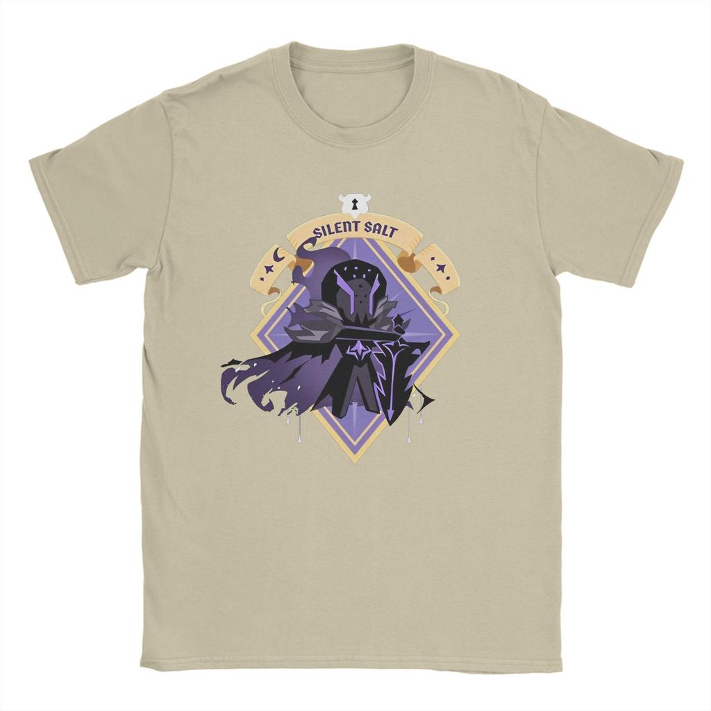 Męska Koszulka Cookie Run Kingdom Silent Salt Cookie Zabawna Czysta Bawełna T-shirty Krótki Rękaw Gra Runner Koszulki Okrągły Dekolt Góry Nowe